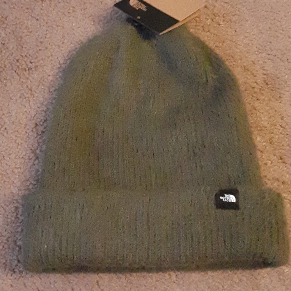 North face plush beanie
